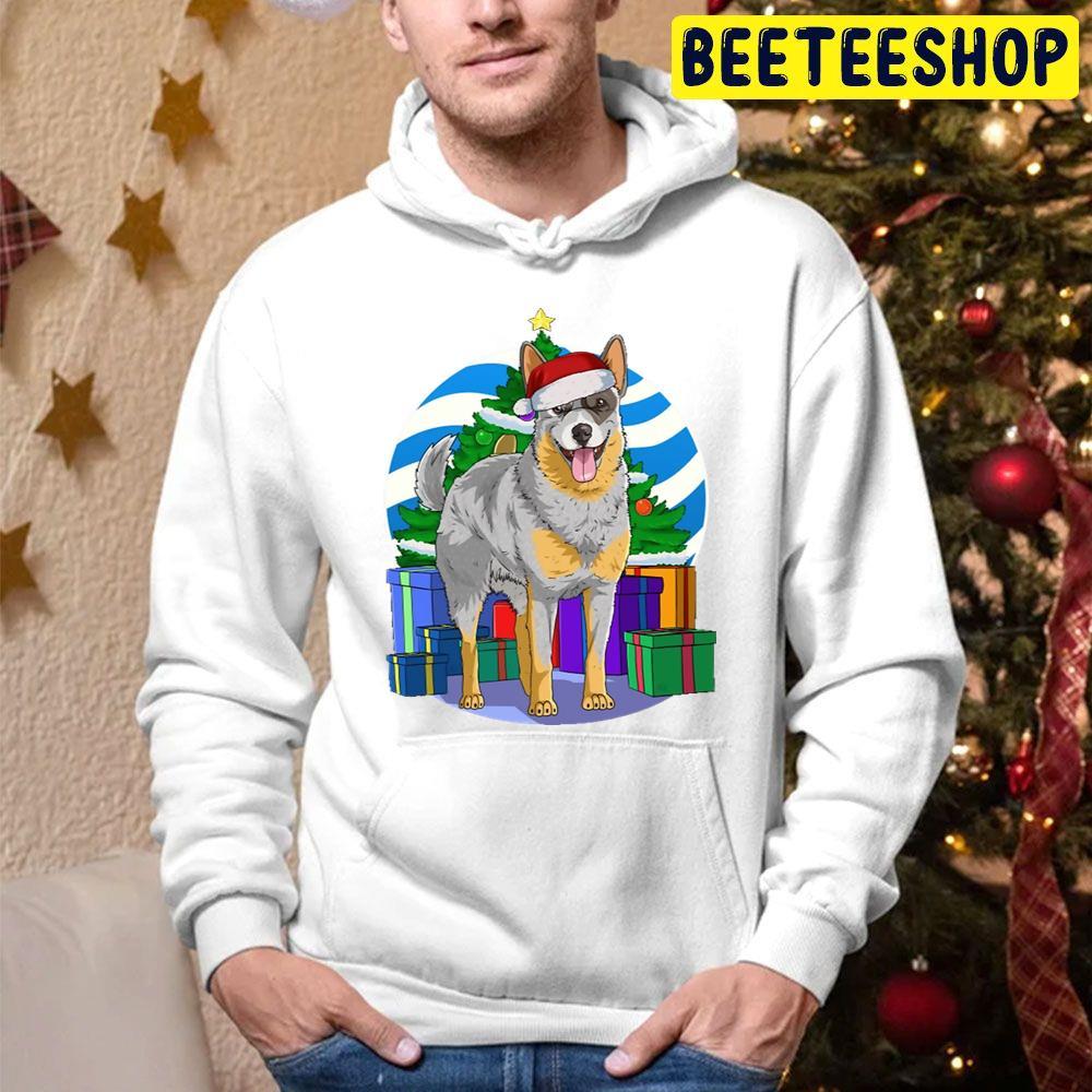 Australian Cattle Dog Christmas Tree Decoration Beeteeshop Trending Unisex Hoodie