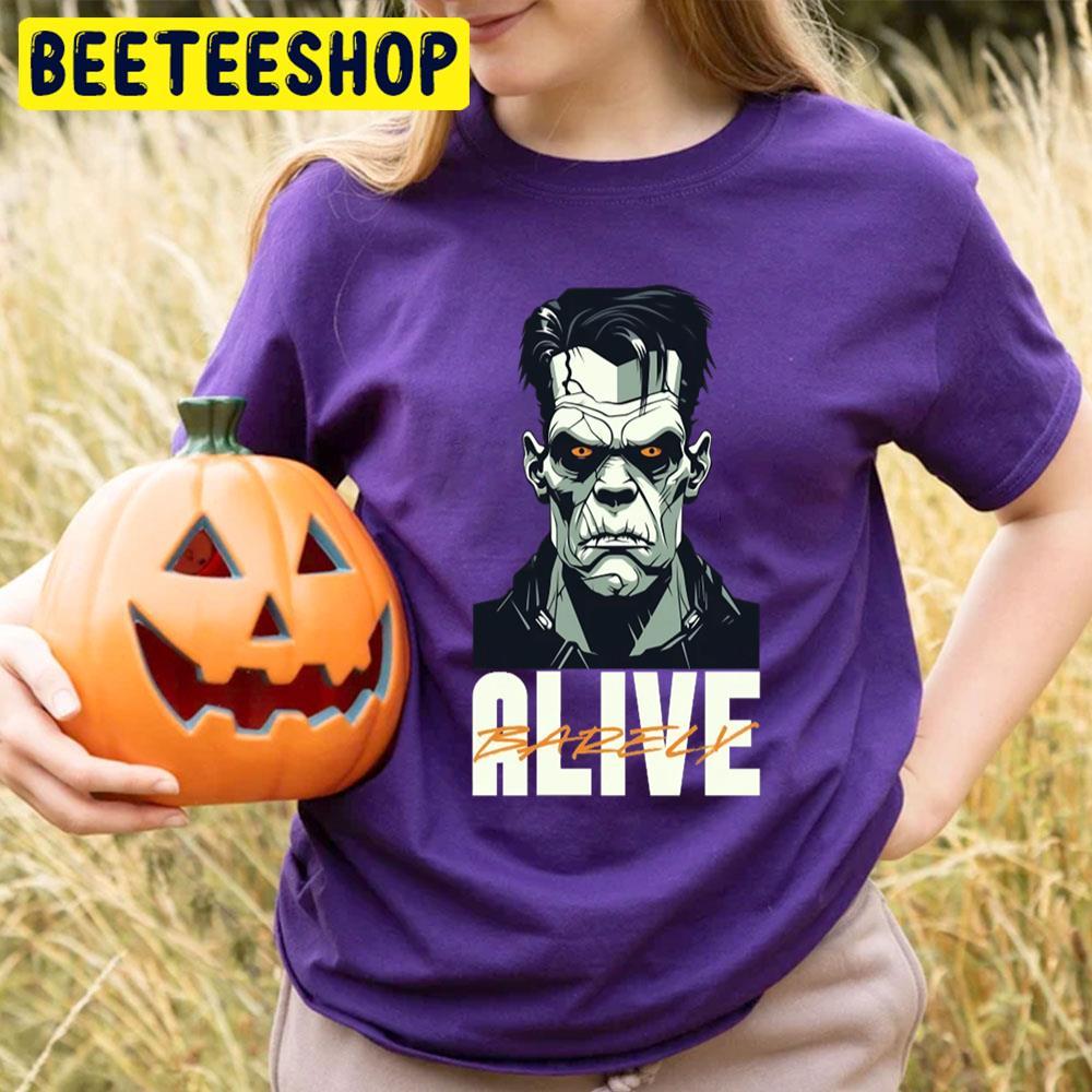 Barely Alive Frankenstein Halloween Beeteeshop Trending Unisex T-Shirt