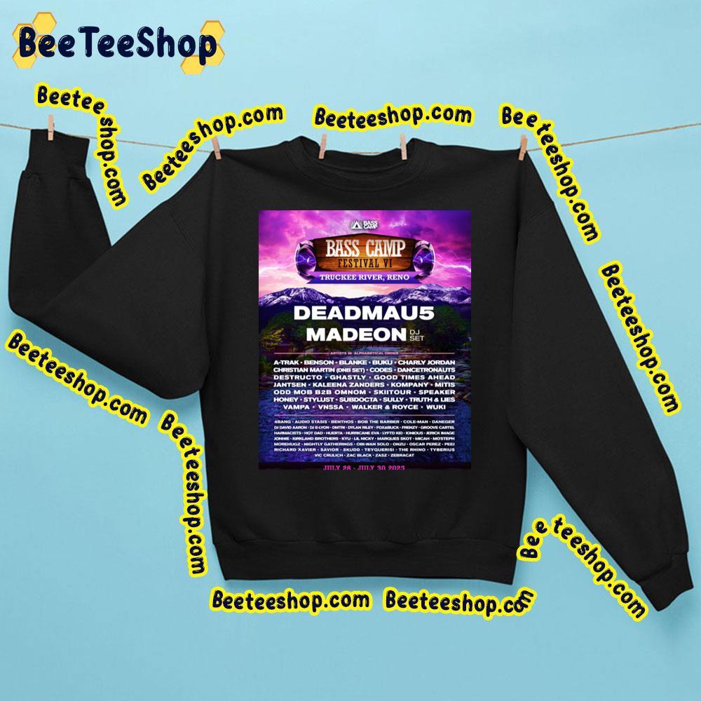 Bass Camp Festival Vi 2023 Beeteeshop Trending Unisex T-Shirt