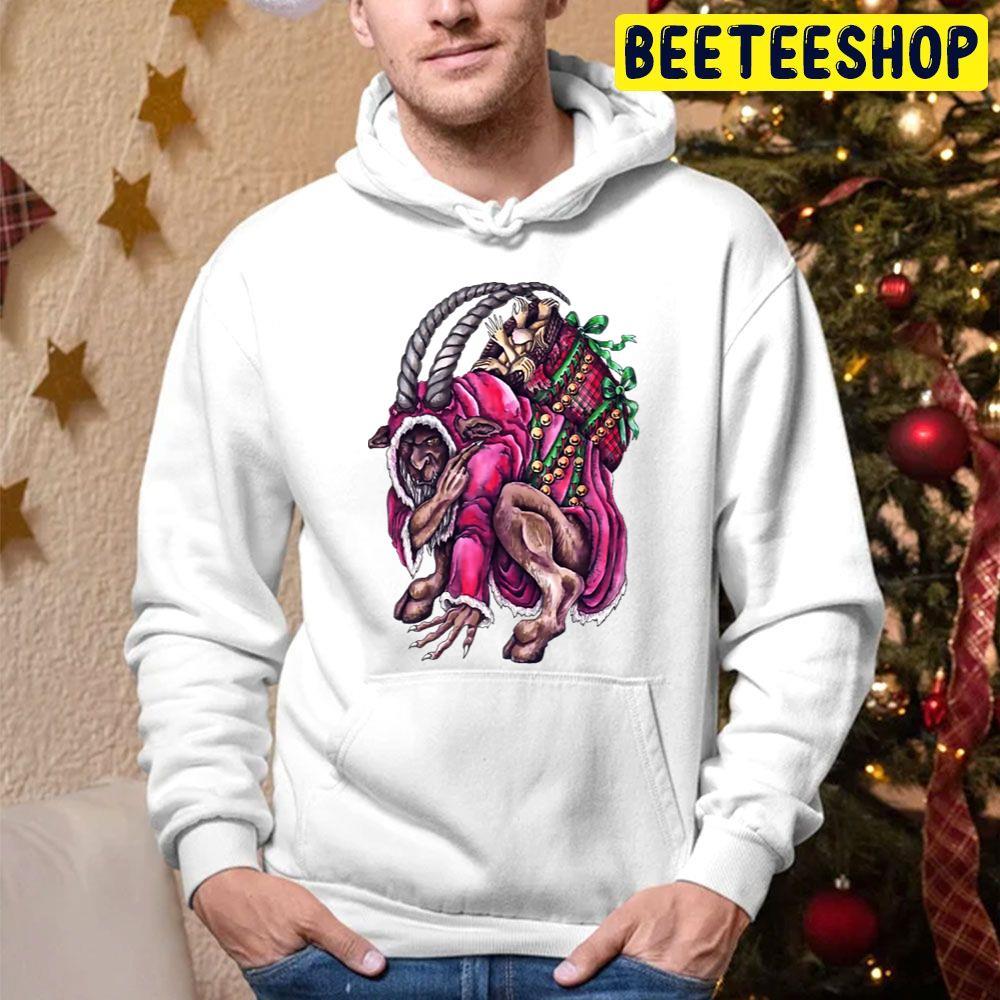 Beautiful Krampus Christmas Beeteeshop Trending Unisex Hoodie