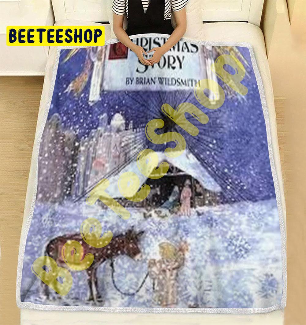 Beautiful Snow A Christmas Story Christmas Trending Blanket