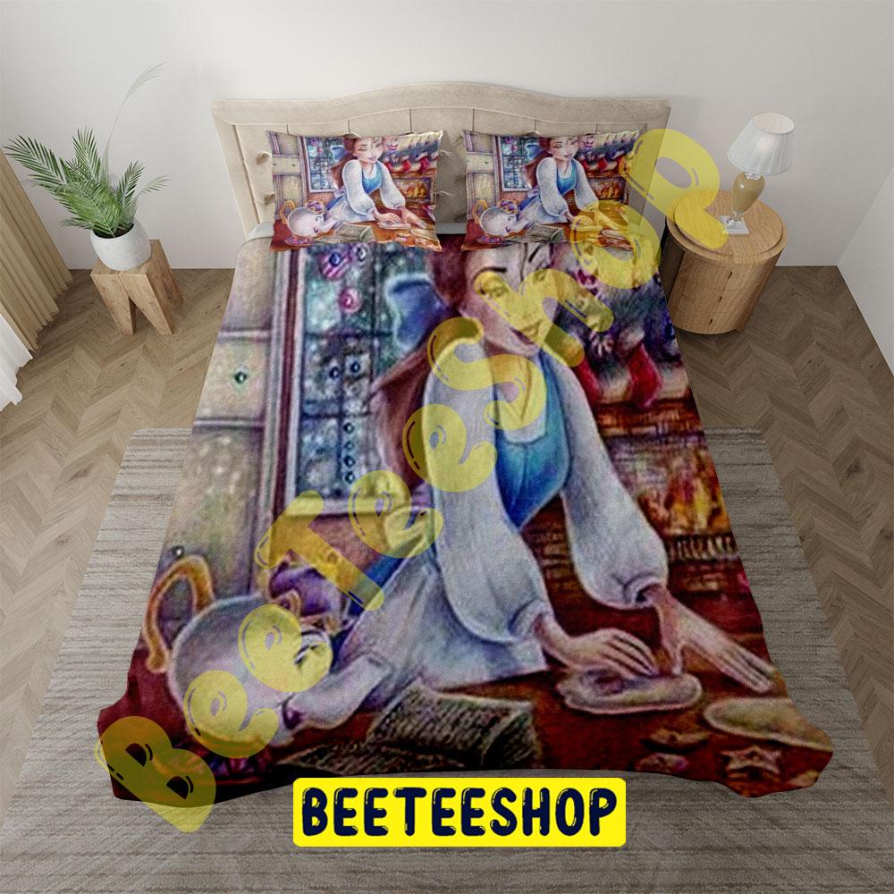 Beauty And The Beast The Enchanted Christmas 4 Trending Bedding Set