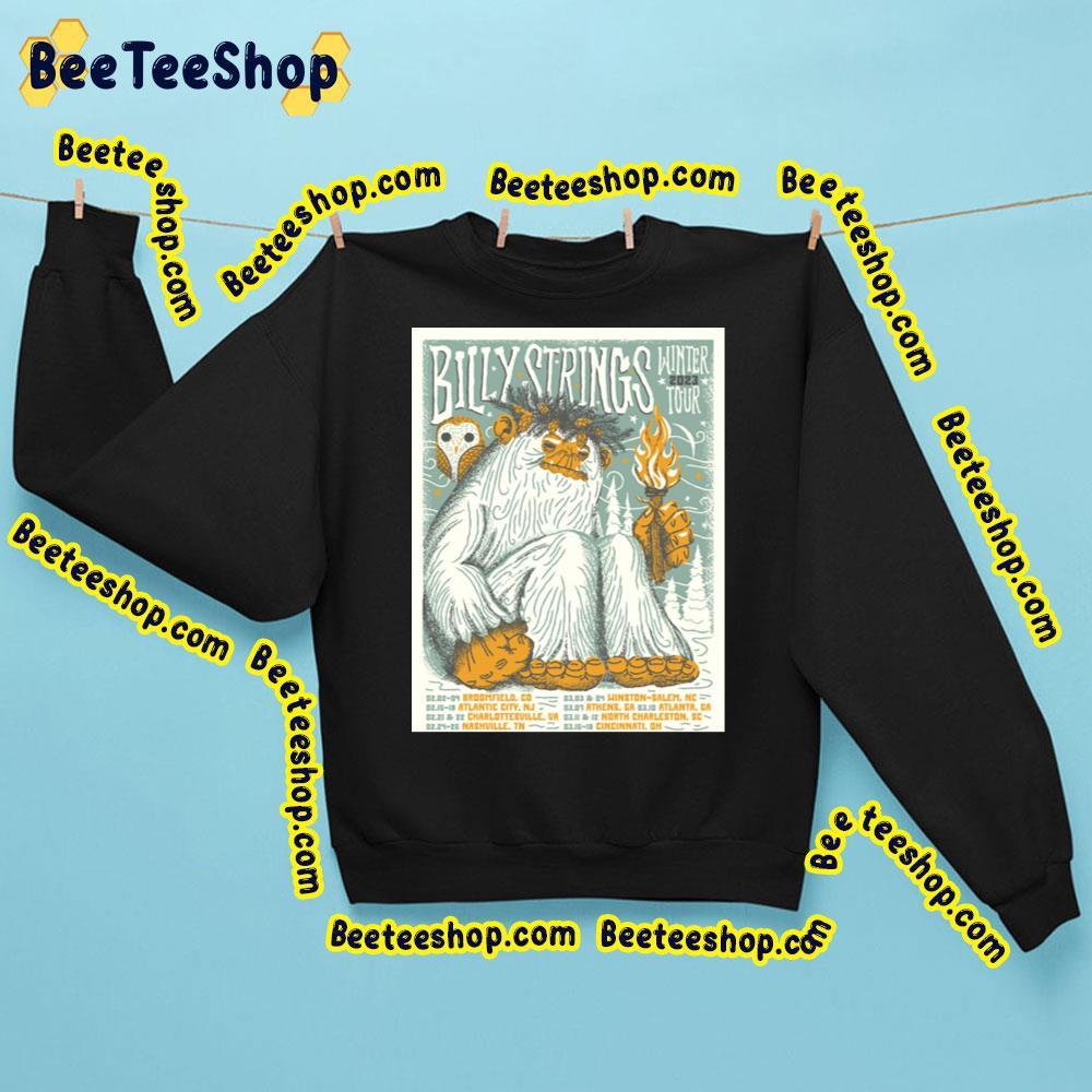 Billy String Winter Tour 2023 Beeteeshop Trending Unisex Sweatshirt