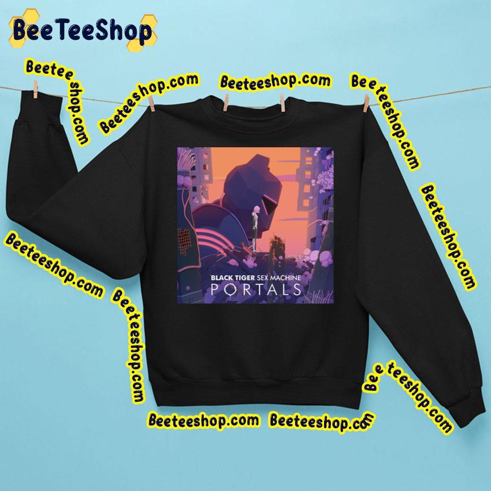 Black Tiger Sex Machine Portals Tour 2023 Beeteeshop Trending Unisex Sweatshirt