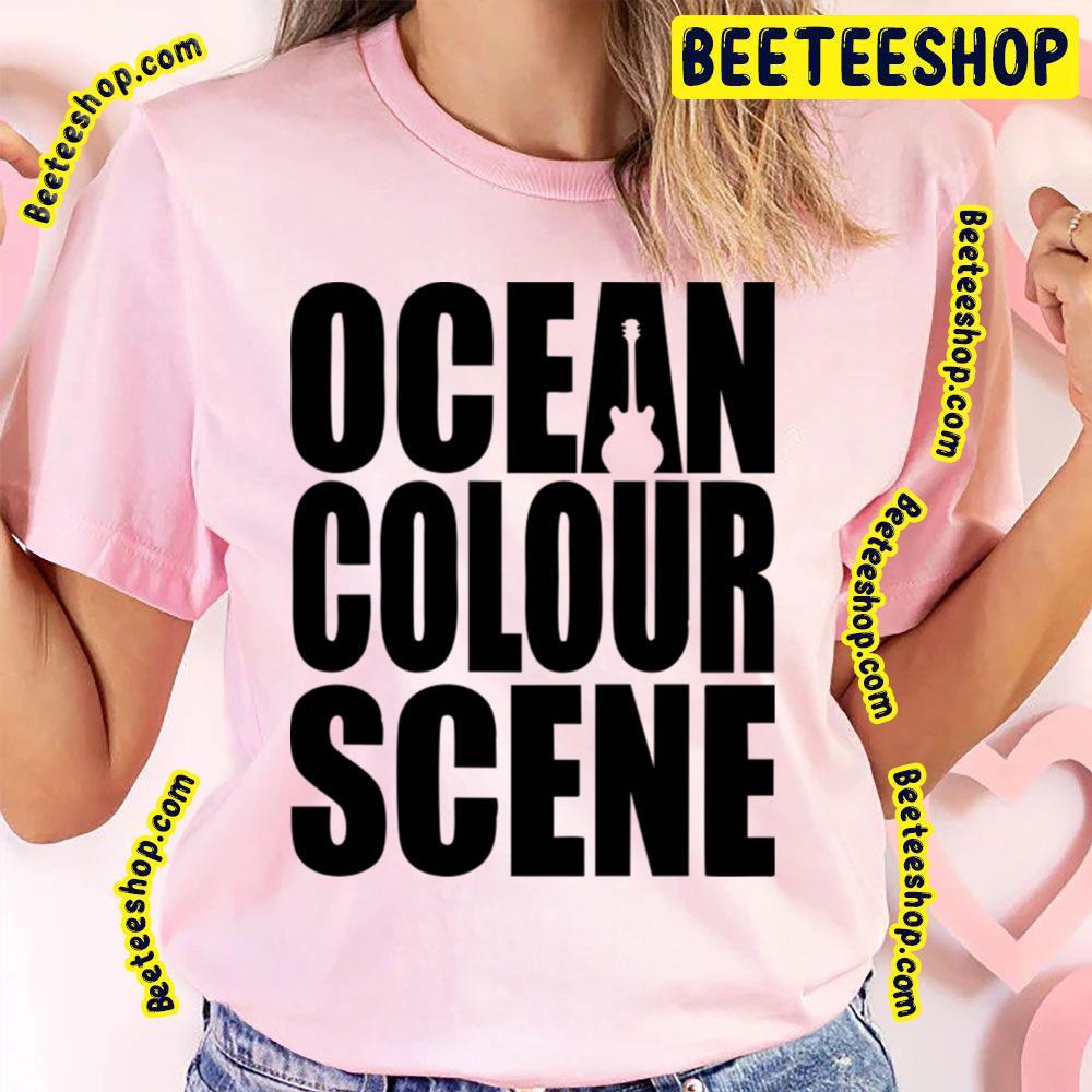 Black Version Ocean Colour Scene Beeteeshop Trending Unisex T-Shirt