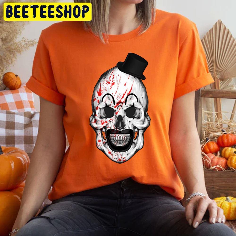 Bloody Art Skull Terrifier Halloween Beeteeshop Trending Unisex T-Shirt