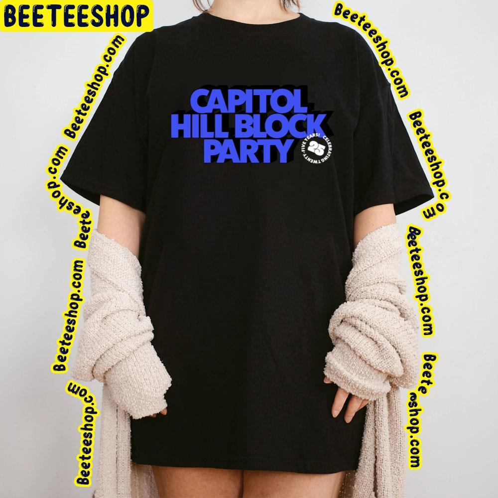 Blue Art Capitol Hill Block Party 2023 Beeteeshop Trending Unisex T-Shirt