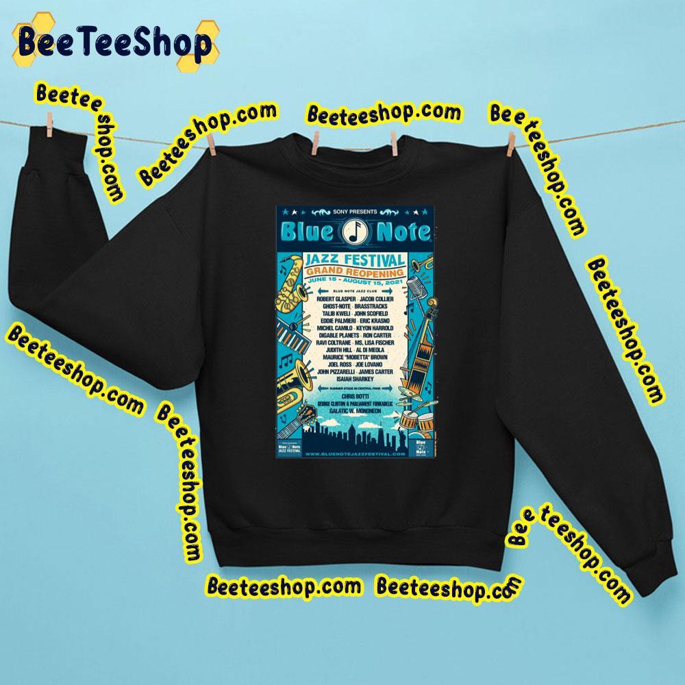 Blue Note Jazz Festival 2021 Beeteeshop Trending Unisex T-Shirt