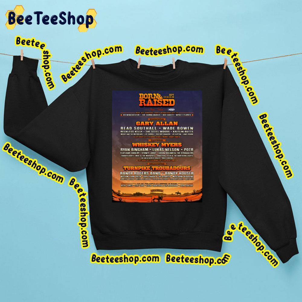 Born And Raised Festival 2023 Beeteeshop Trending Unisex Sweatshirt