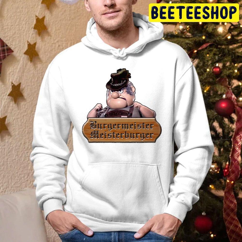 Burgermeister Meisterburger Santa Claus Is Comin’ To Town Beeteeshop Trending Unisex Hoodie