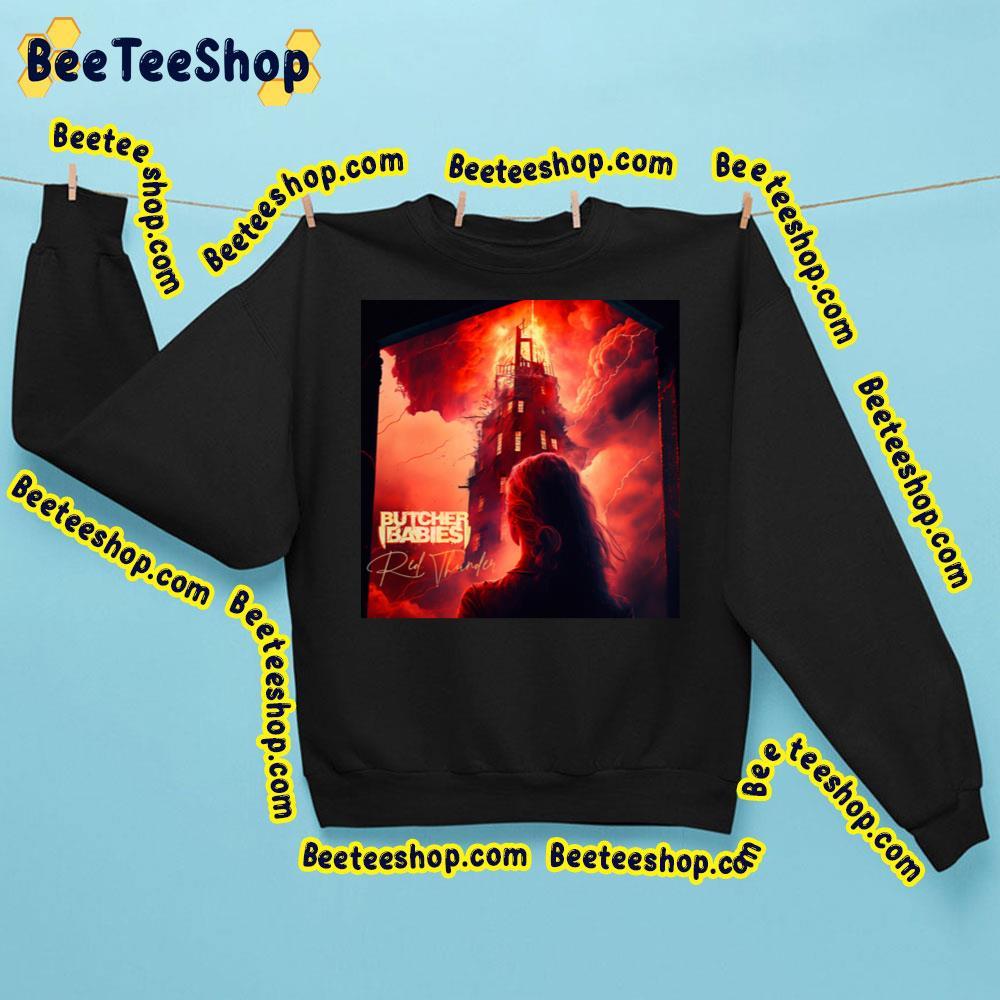 Butcher Babies Red Thunder 2023 Beeteeshop Trending Unisex Sweatshirt