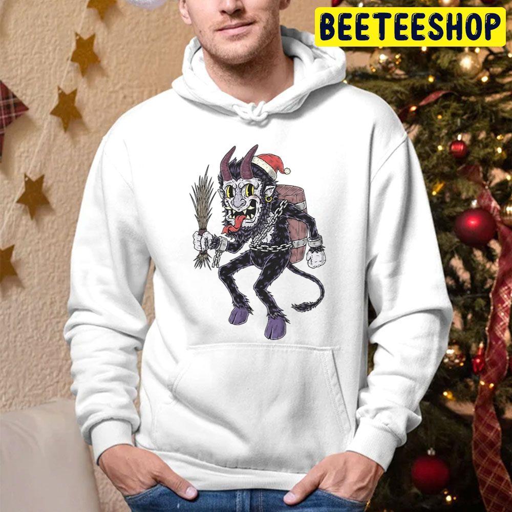 Cartoon Krampus Christmas Beeteeshop Trending Unisex Hoodie