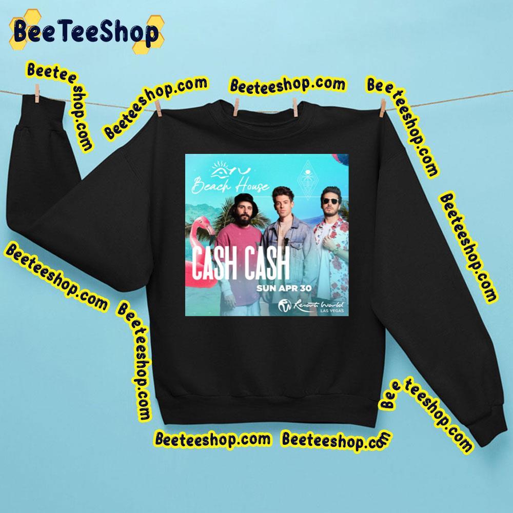 Cash Cash Tour 30 April 2023 Beach House Beeteeshop Trending Unisex Sweatshirt