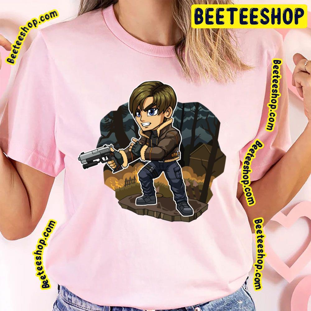 Chibi Leon Resident Evil Village Beeteeshop Trending Unisex T-Shirt