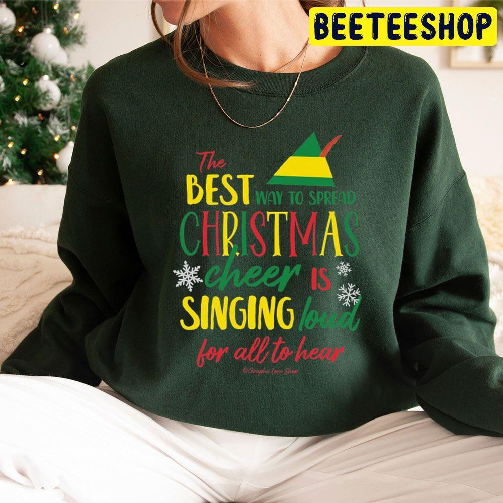 Christmas Cheer Elf Beeteeshop Trending Unisex Sweatshirt