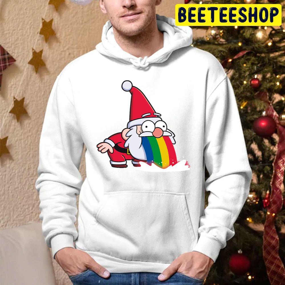 Christmas Rainbow Beeteeshop Trending Unisex Hoodie