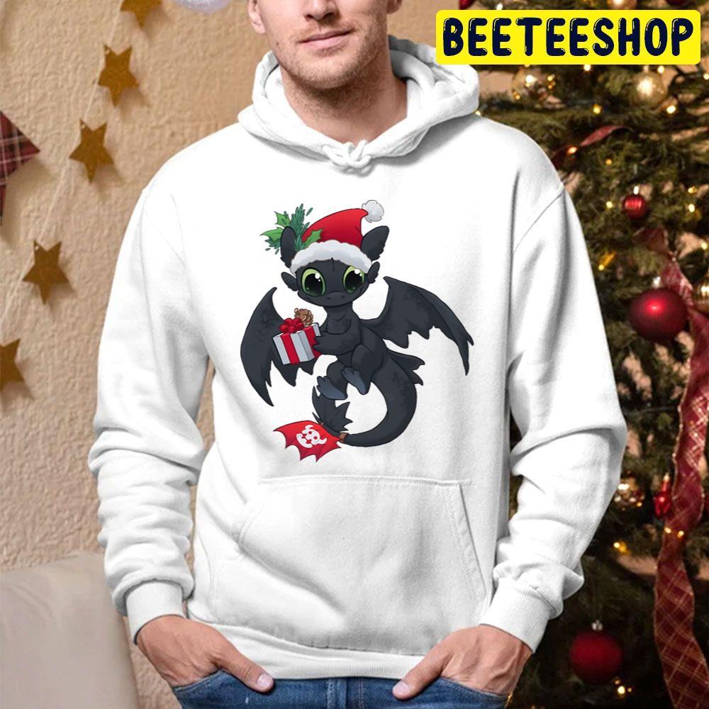 Christmas Toothless Dragon Beeteeshop Trending Unisex Hoodie