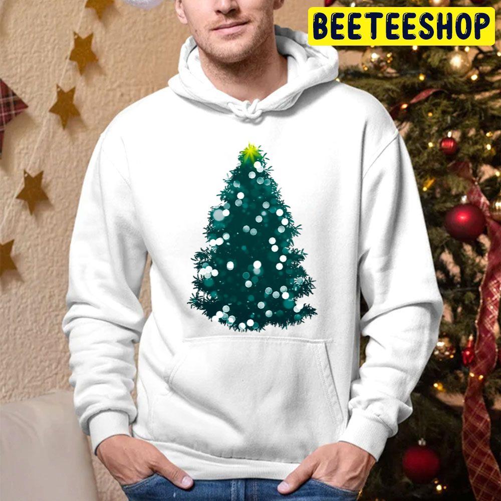 Christmas Tree Lights Beeteeshop Trending Unisex Hoodie