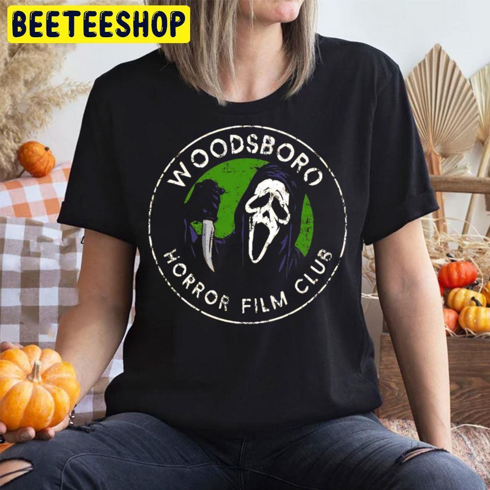 Circle Woodsboro Horror Scream Halloween Beeteeshop Trending Unisex T-Shirt