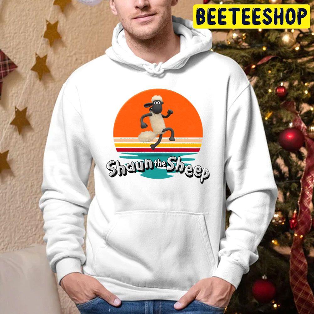 Color Style Shaun The Sheep The Fight Before Christmas 2021 Beeteeshop Trending Unisex Hoodie