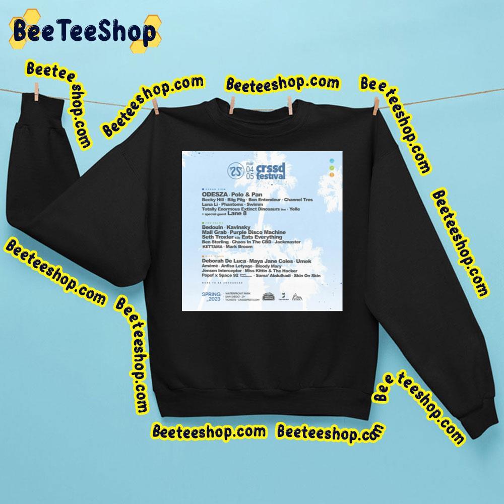 Crssd Festival 2023 Spring Beeteeshop Trending Unisex Sweatshirt