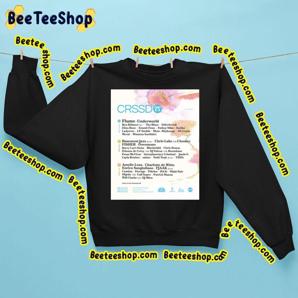 Crssd Festival Fall 2023 Beeteeshop Trending Unisex Sweatshirt