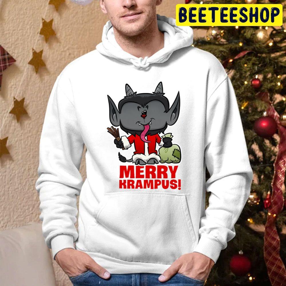 Cute Boy Krampus Christmas Beeteeshop Trending Unisex Hoodie