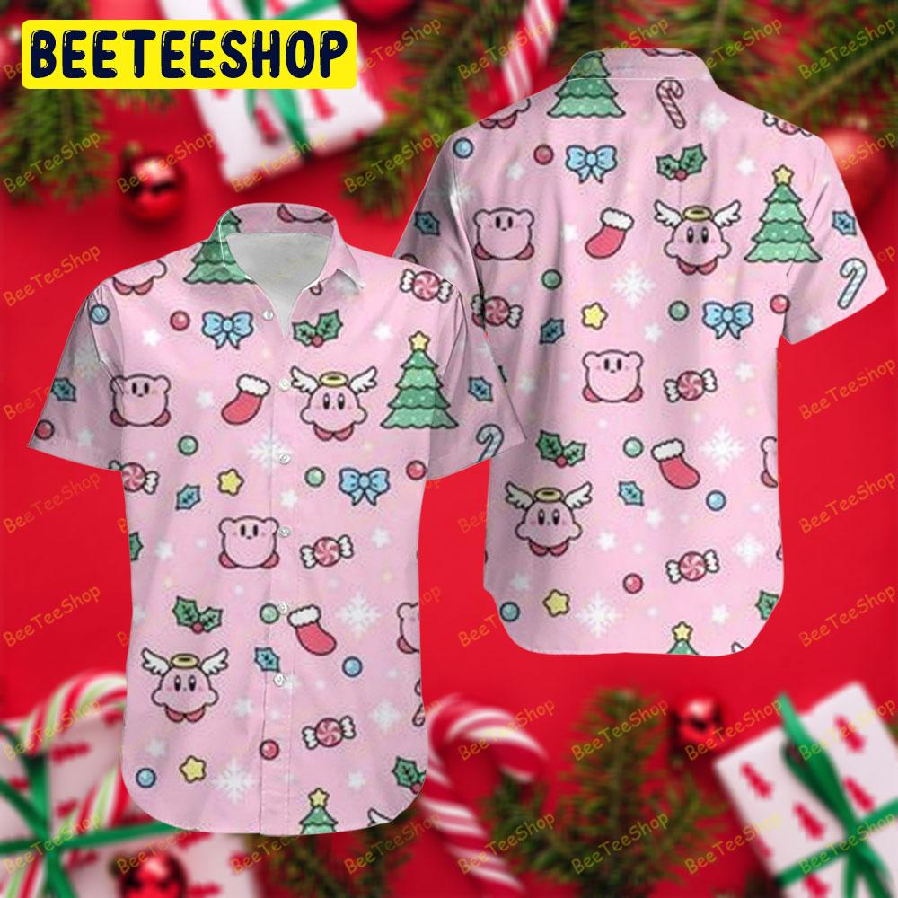 Cute Kirby Christmas 13 Trending Hawaii Shirt