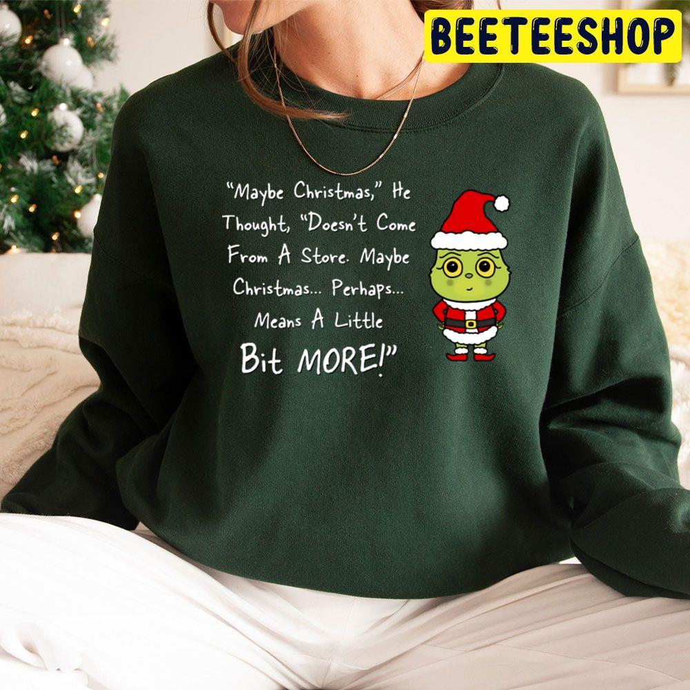 Cute Quote Dr. Seuss’ The Grinch Christmas Beeteeshop Trending Unisex Sweatshirt