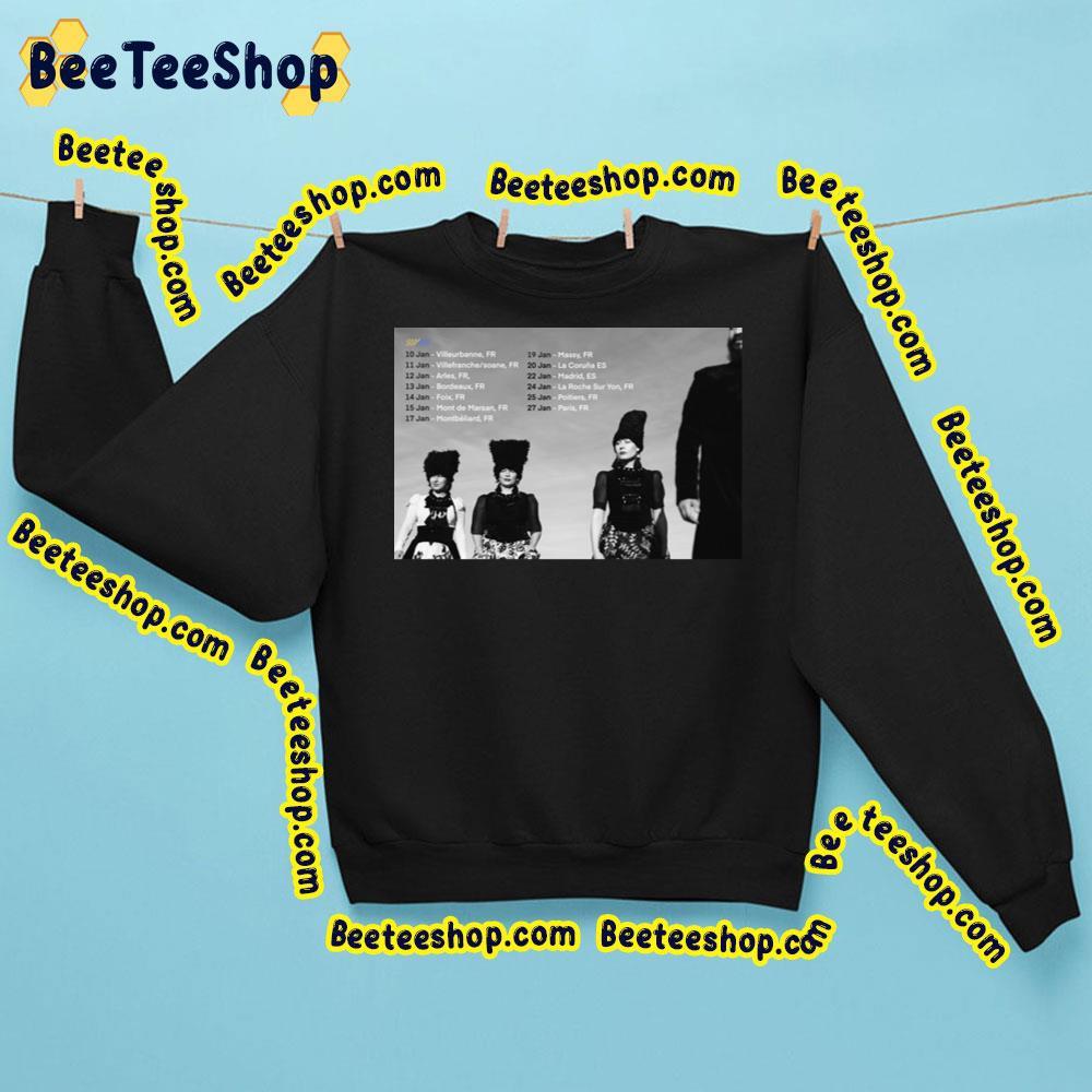 Dakhabrakha Tour January 2023 Beeteeshop Trending Unisex Sweatshirt