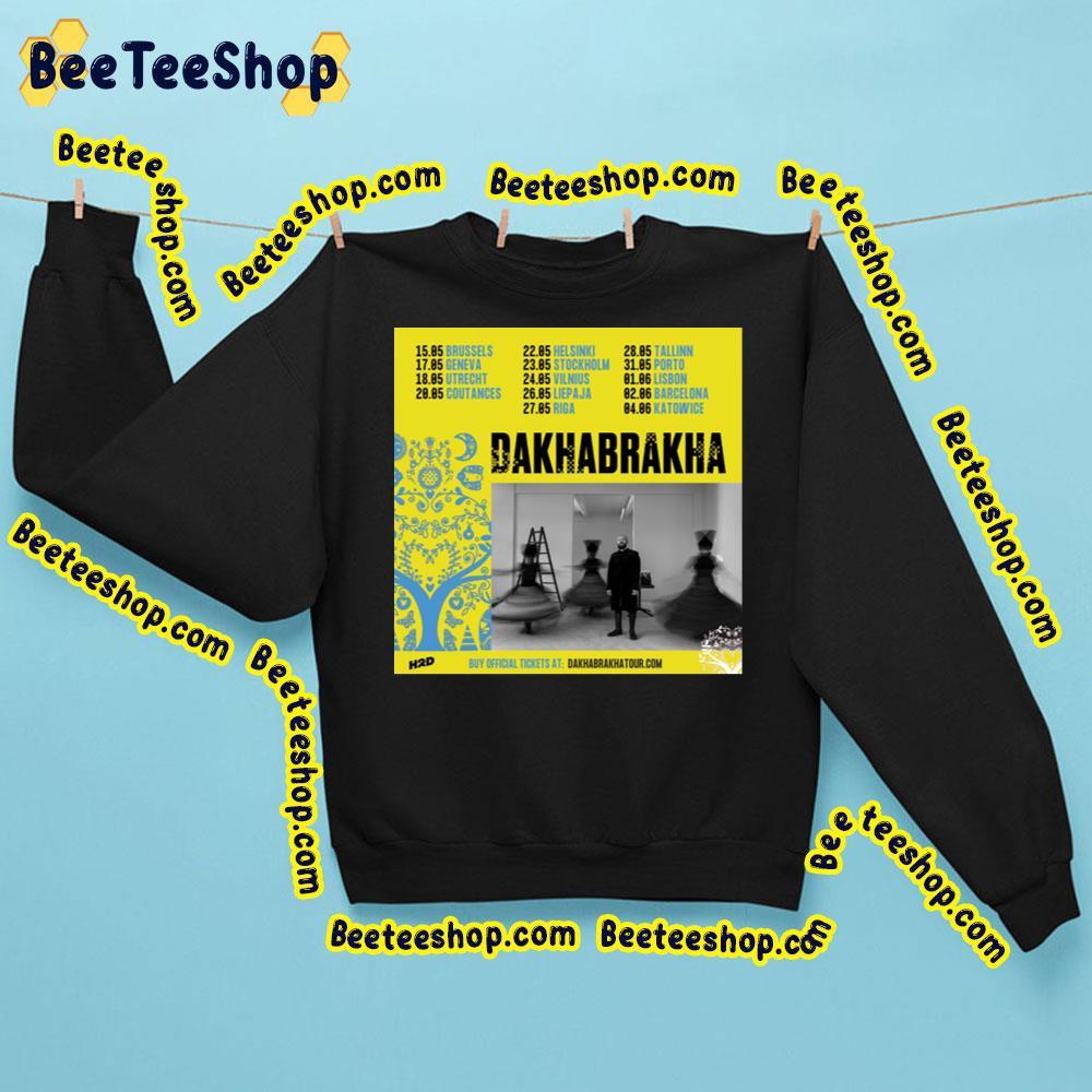 Dakhabrakha Tour May And June 2023 Beeteeshop Trending Unisex Sweatshirt