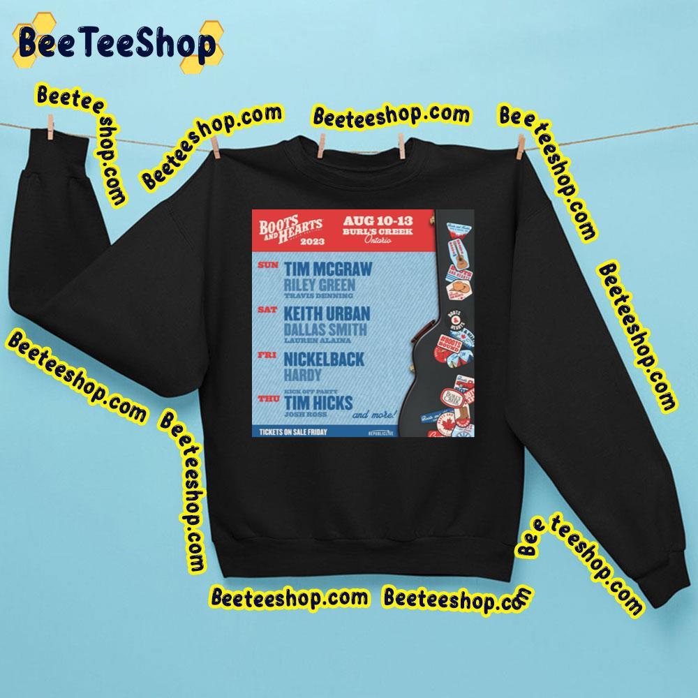 Dallas Smith 1013 August 202 Boots And Hearts Beeteeshop Trending Unisex Sweatshirt