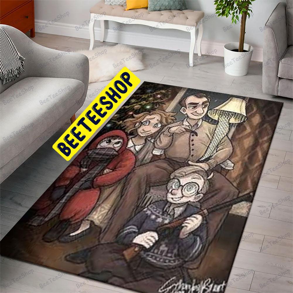 Dark Style A Christmas Story Christmas Trending Rug Rectangle