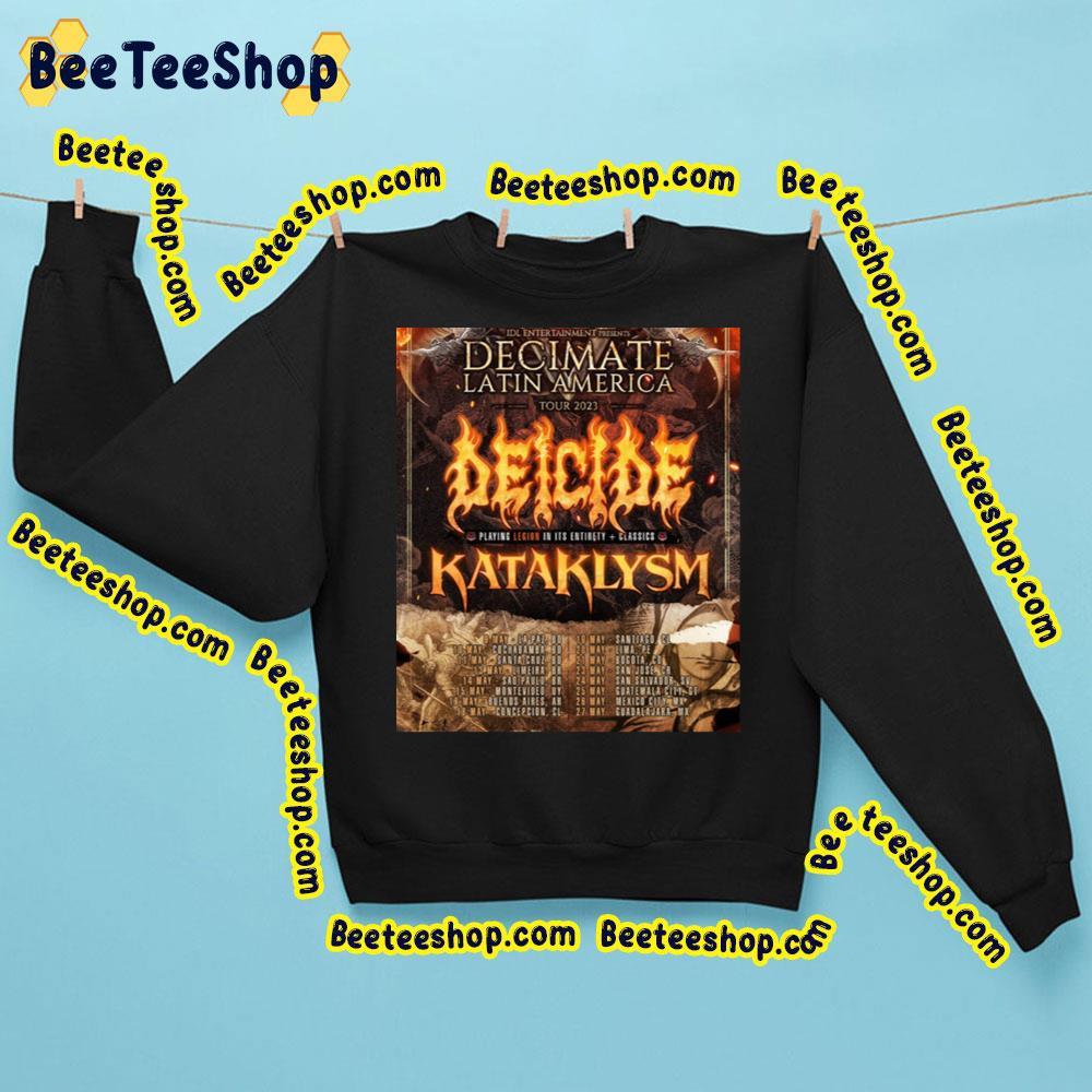 Deicide Latin America Tour 2023 Beeteeshop Trending Unisex Sweatshirt