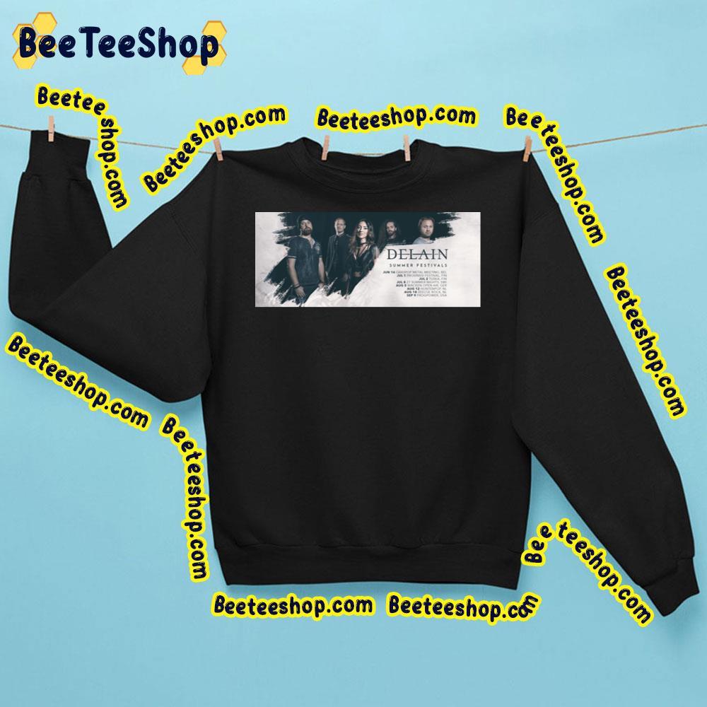 Delain Summer Festival Tour 2023 Beeteeshop Trending Unisex Sweatshirt