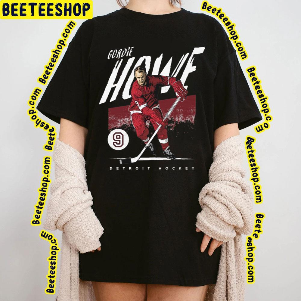 Detroit Grunge Gordie Howe Hockey Unisex T-Shirt