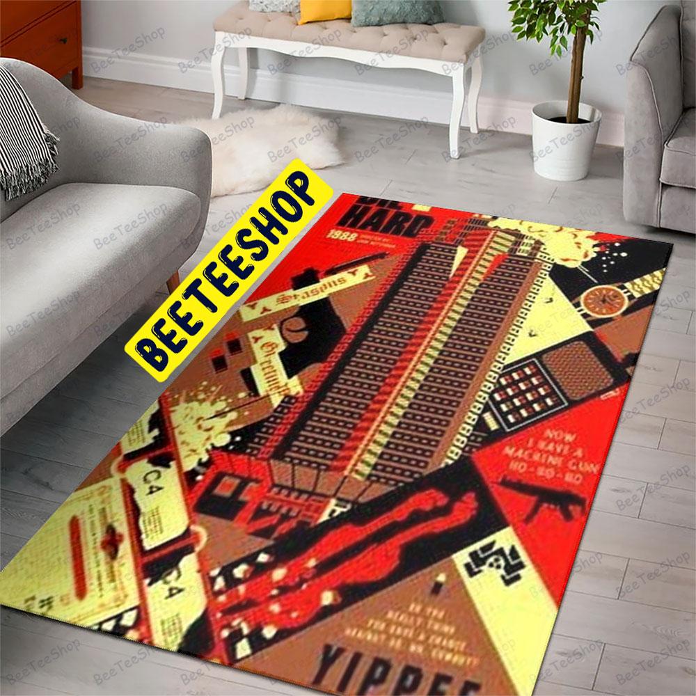 Die Hard 1988 09 Trending Rug Rectangle