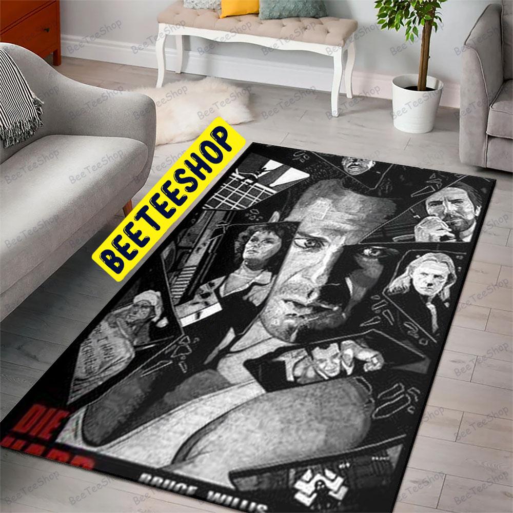 Die Hard 1988 12 Trending Rug Rectangle