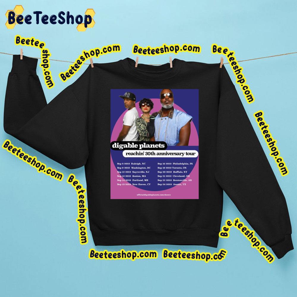 Digable Planets Reachin30th Anniversary Tour 2023 Dates Beeteeshop Trending Unisex Sweatshirt