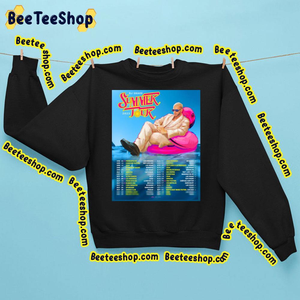 Dj Snake Summer Tour Dates 2023 Beeteeshop Trending Unisex Sweatshirt