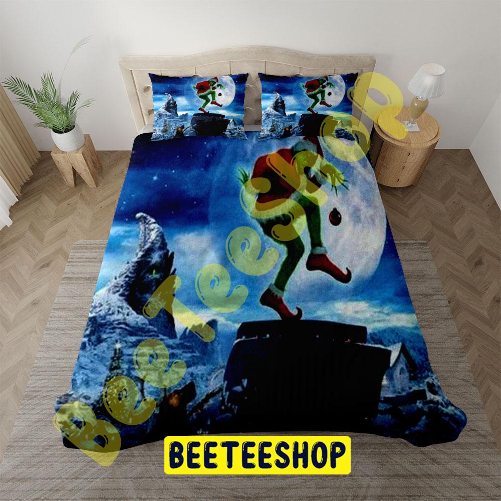 Dr Seuss’ How The Grinch Stole Christmas 03 Trending Bedding Set