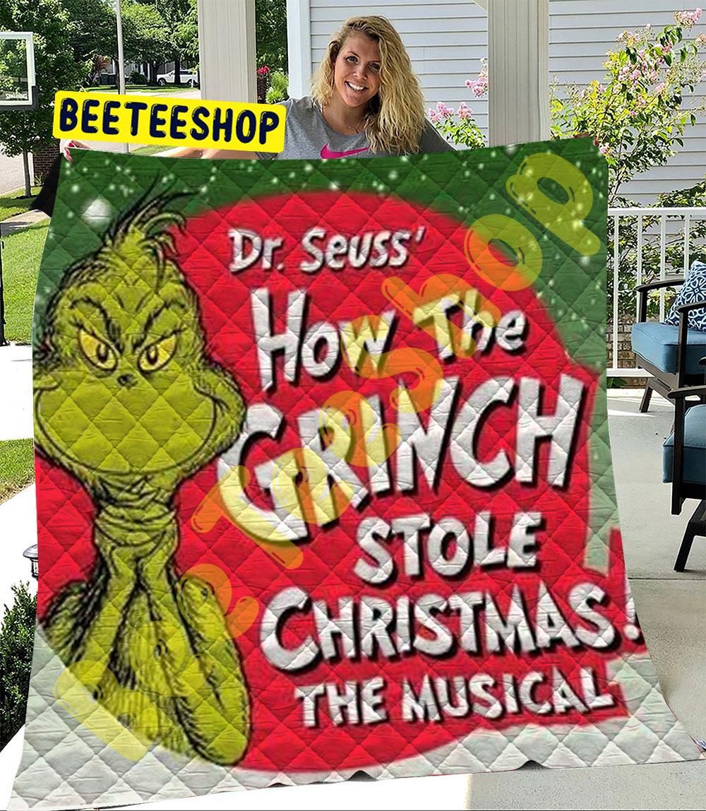 Dr Seuss’ How The Grinch Stole Christmas 05 Trending Quilt