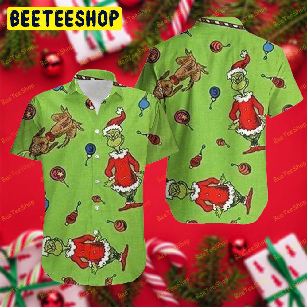 Dr Seuss’ How The Grinch Stole Christmas 17 Trending Hawaii Shirt