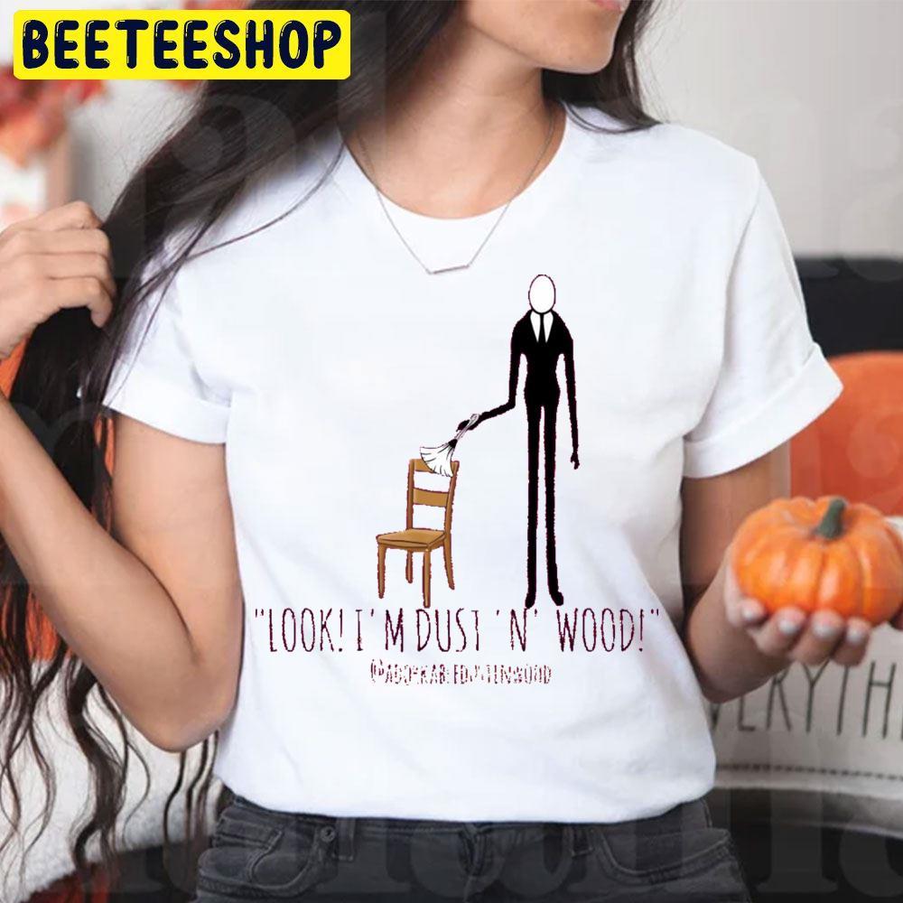 Dusting Wood Slenderman Halloween Beeteeshop Unisex T-Shirt