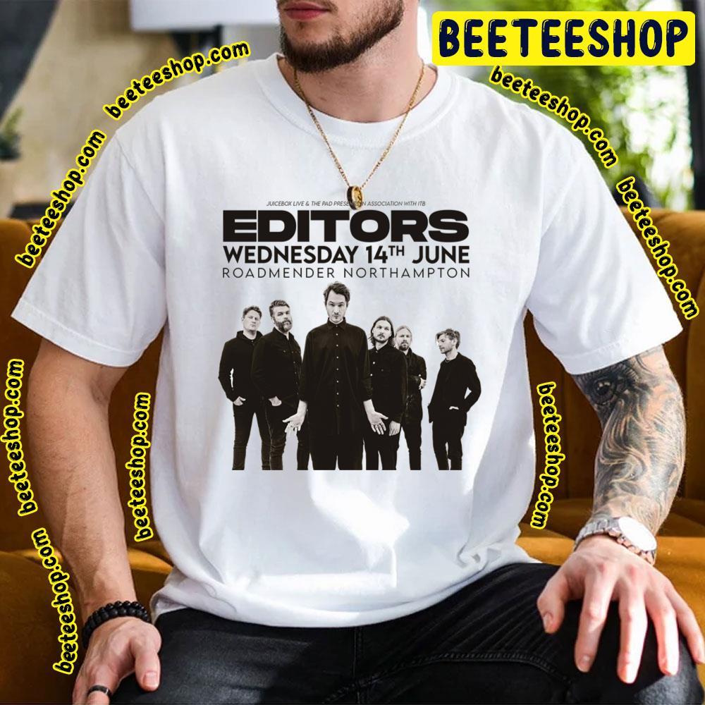 Editors Roadmender Northampton 2023 Tour Beeteeshop Trending Unisex T-Shirt