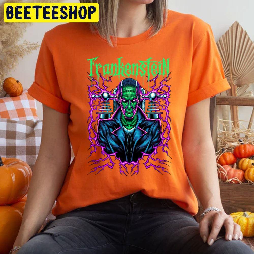 Electric Frankenstein Halloween Beeteeshop Trending Unisex T-Shirt