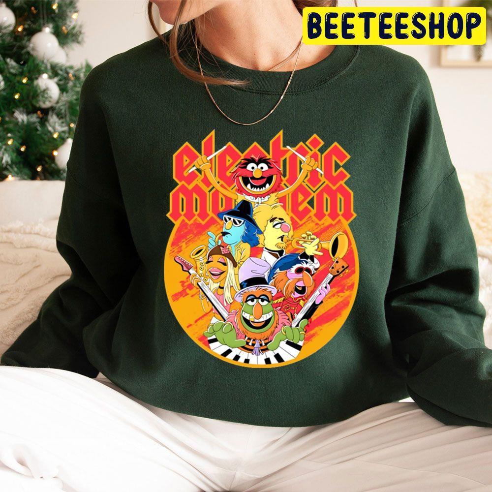 Electric Mayhem A Muppets Christmas Letters To Santa Beeteeshop Trending Unisex Sweatshirt