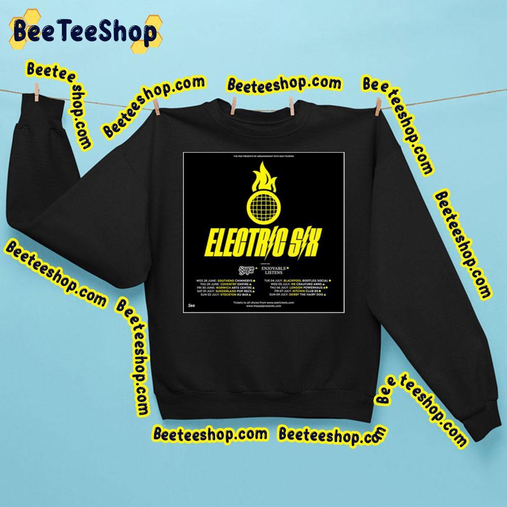 Electric Six 2023 Tour Beeteeshop Trending Unisex T-Shirt