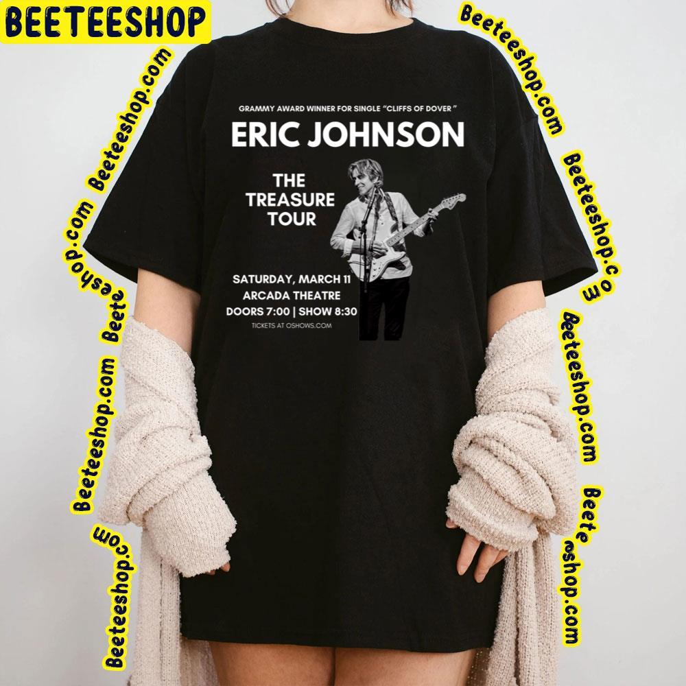 Eric Johnson Cali Tresure 2023 Tour Beeteeshop Trending Unisex T-Shirt