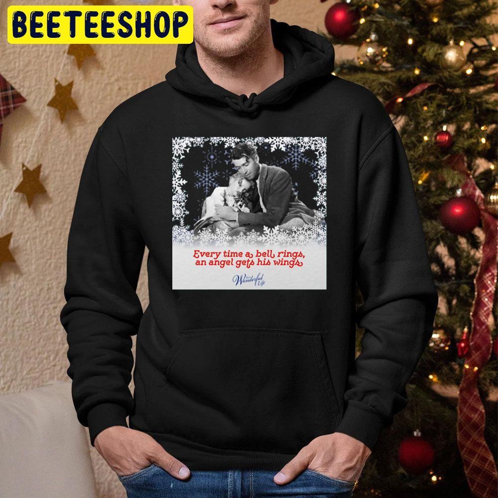 Every Time A Bell Rings It’s A Wonderful Life Christmas Beeteeshop Trending Unisex Hoodie